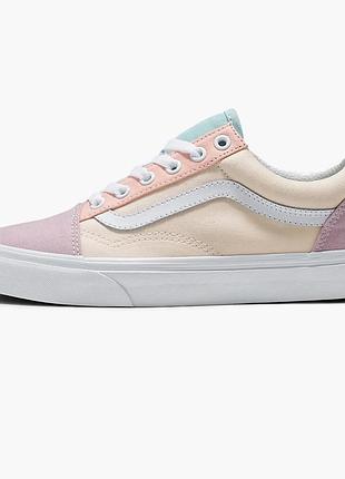 Urbanshop com ua кеди унісекс vans pastel block old skool shoe multi vn0007ntbs5 розміри запитуйте