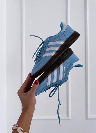 Жіночі кросівки адідас спеціал adidas spezial handball blue 39