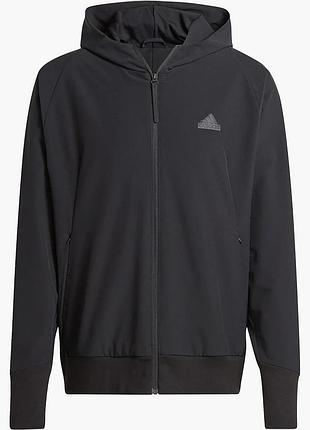 Urbanshop com ua олімпійка чоловіча adidas z.n.e. woven full-zip hooded track top black ir5210 розміри запитуйте