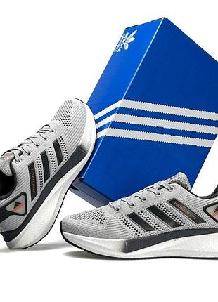 Чоловічі кросівки adidas profoam lite світло сірі кроси текстильні адідас профоам лайт легкі на літо весну