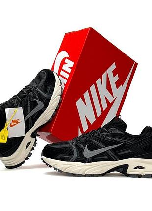 Мужские кроссовки современные nike v2k черные текстильные кроссовки найк универсальные дышащие на весну лето обувь на теплую по