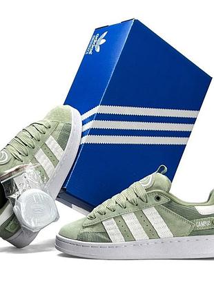 Женские кроссовки adidas originals campus 00s ментоловые кроссы замшевые адидас оригиналс кампус на лето весна
