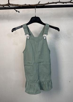 Сарафан denim м’ятного кольору, 4р.