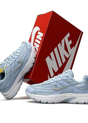 Женские модные кроссовки nike initiator голубые кроссы найк инициатор текстильные воздухопроницаемые обувь на весну лето вьетнам