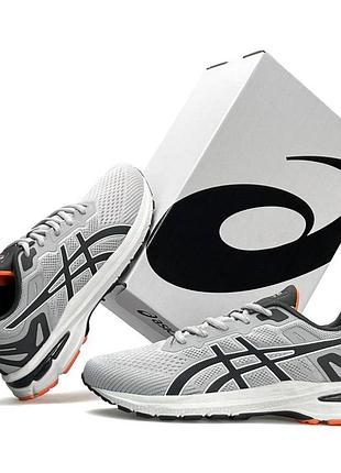 Мужские текстильные кроссовки asics gt 1000 11 серые кросы для спорта асикс гт 1000 11 весна лето вьетнам