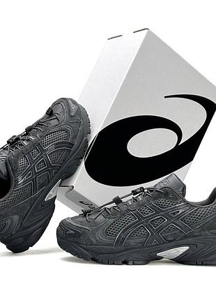 Мужские кроссовки asics gel kahana tr v4 серые текстильные кроссы гел кахана спортивные на весна лето осень