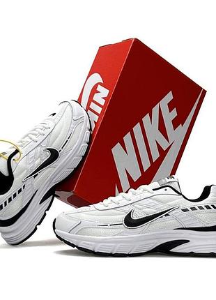 Чоловічі кросівки nike initiator чорно білі текстильні кроси найк повітропроникні на весну літо шкіряні в'єтнам