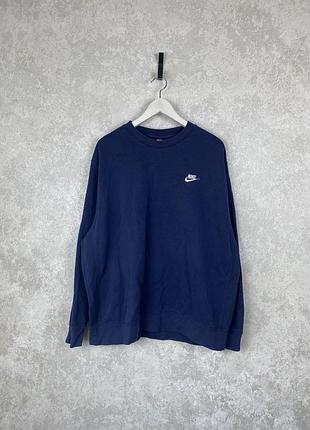 Чоловічий світшот nike sportswear club crew в гарному стані, оригінал xl