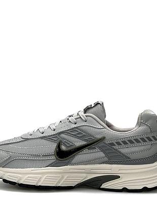 Мужские кроссовки nike initiator light grey beige удобные демисезонные спортивные найк динамика серые обувь на весну лето