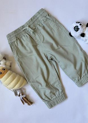 💚 h&m джогери 6-9 міс  олівка💚