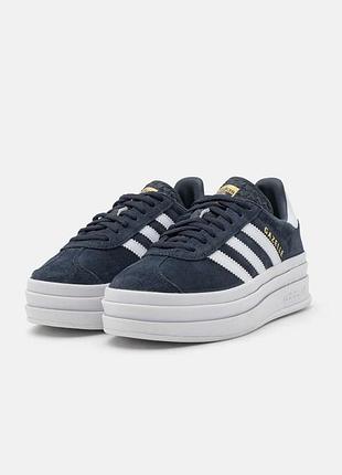 Кросівки adidas gazelle bold оригінал три підошви