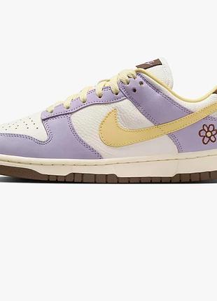 Urbanshop com ua кросівки жіночі nike dunk low premium lilac bloom beige/violet fb7910-500 розміри запитуйте