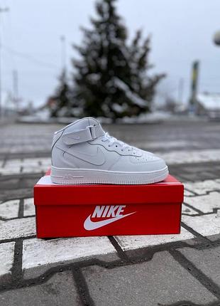 Женские кроссовки nike air force winter зимние, надежные кроссовки найк для зимнего сезона 42