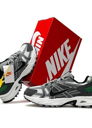 Мужские кроссовки современные nike v2k серые текстильные кроссовки найк в2 универсальные дышащие на весну лето обувь на теплую по