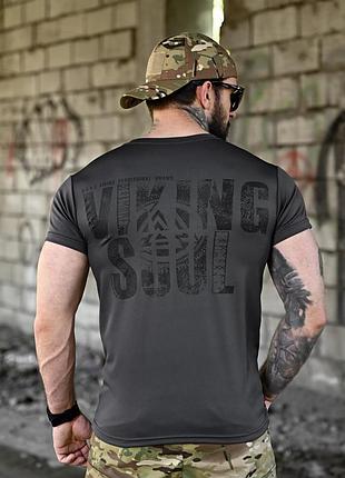 Футболка born of war viking soul grey вє