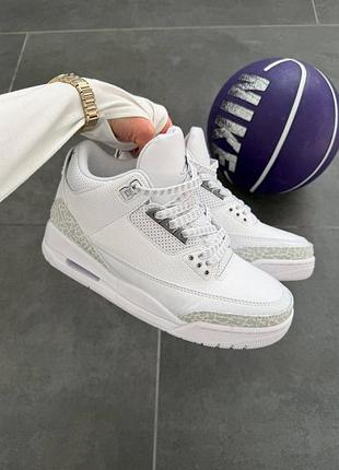 Женские кроссовки найк аир джордан nike air jordan 3 retro "pure money" 37