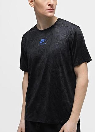 Майка sportwear air max tall cuff poly knit dri-fit tee fv5596-010 (оригінал) fv5596-010