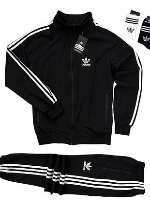 Спортивний костюм adidas чорний чоловічий