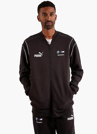 Urbanshop com ua олімпійка чоловіча puma bmw motorsport mt7 sweat jacket black 621213-01 розміри запитуйте