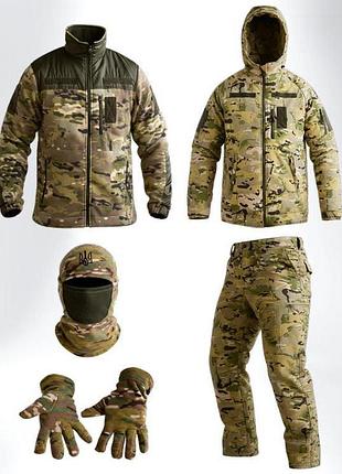 Зимний тактичкеский костюм patriot 5в1 мультикам вт6941