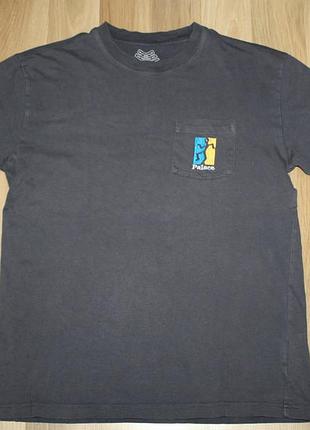 Винтажная футболка palace head t shirt раз м