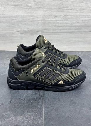 Кроссовки adidas terrex мужские хаки 41