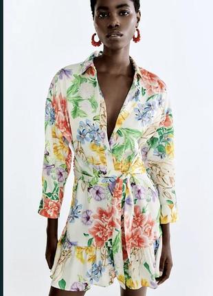 Сукня шовкова zara