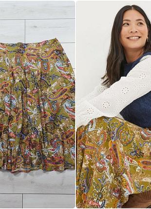 Спідниця fatface розміру plus size віскоза