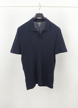 Чоловіча лляна polo футболка h&m