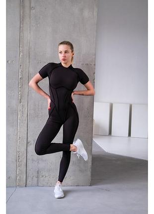 Комбінезон fitrun bodysuit medium versa "black soft"