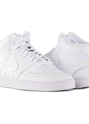 Жіночі кросівки стильні найк оригінал nike wmns court vision mid cd5436-100