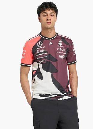 Urbanshop com ua футболка чоловіча adidas mercedes - amg petronas formula one team driver authentic summer pack multi jz6203