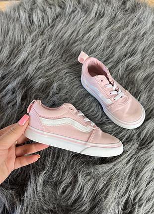 Рожеві кеди vans 2