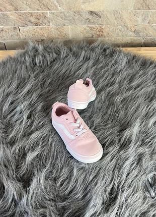 Рожеві кеди vans 3