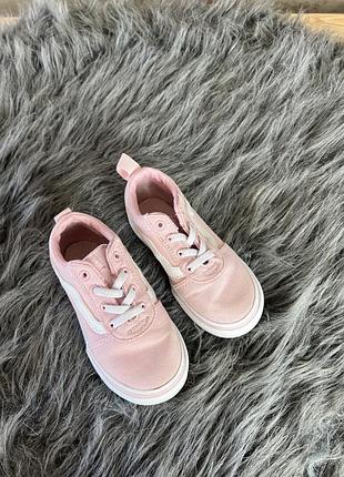 Рожеві кеди vans 4