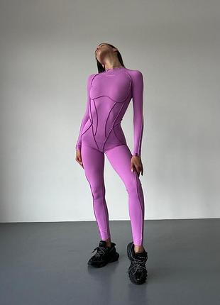 Комбінезон fitrun bodysuit medium versa "fuchsia ve"