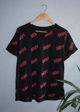 Женская хлопковая футболка dkny
