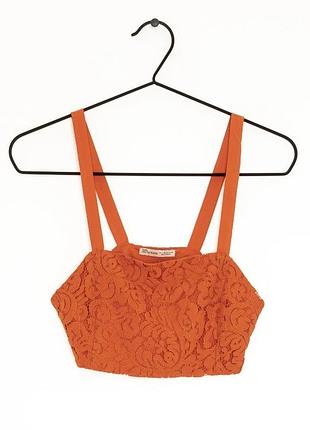 Топ zara, brown 🤎 размер л