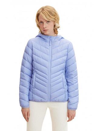 Куртка light weight puffer jacket 1029236-30029 tom tailor l блакитний 1029236-30029