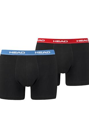 Труси-боксери head basic boxer 2p чорний, синій, червоний чоловіки s