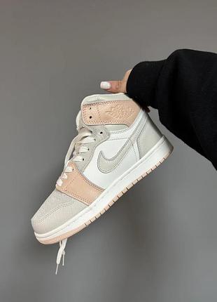 Air jordan 1 « milan beige » fur ❄️+