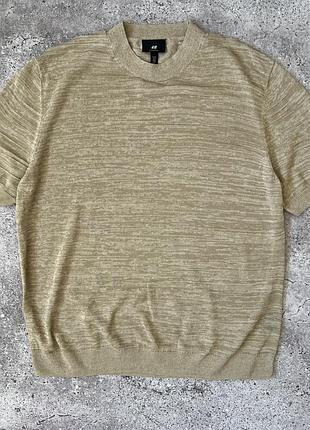 H&m knit tee shirt плетена футболка