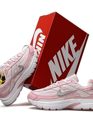 Женские модные кроссовки nike initiator розовые кроссы найк инициатор текстильные воздухопроницаемые обувь на весну лето вьетнам 40