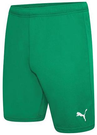 Шорты puma teamrise short зеленый мужчины s