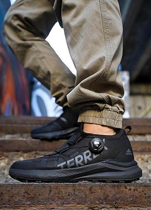 Термокроссовки кроссовки adidas terrex omni-heat black пп7904