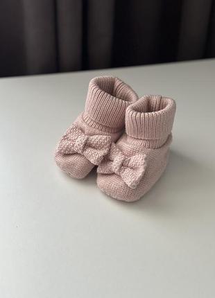 Пінеточки для дівчинки 0-3 міс