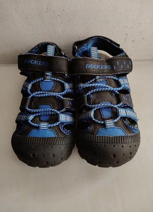 Сандалии трекинговые фирмы dockers, производитель сша, размер 31, стелька 19, 5.