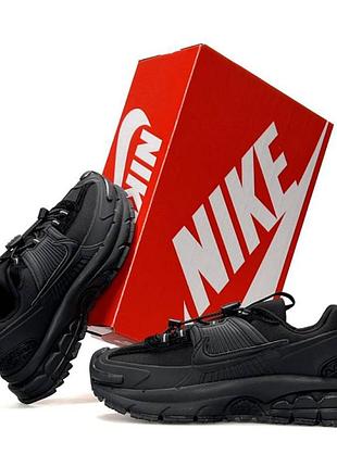 Женские кроссовки nike zoom vomero roam black текстильные модные черные найк зум вомеро спортивные для бега и повседневной носки 40