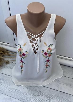 Жіноча  майка stradivarius s(8)36