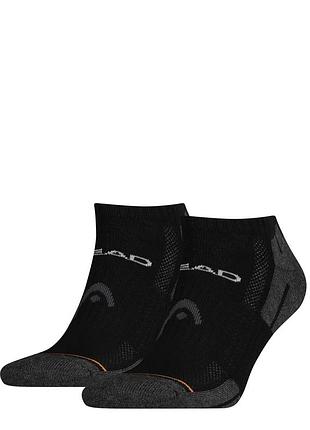Носки head performance sneaker 2ppk unisex черный унисекс 35-38